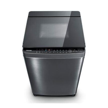 【含標準安裝】【TOSHIBA 東芝】16kg 洗脫變頻 直立式洗衣機 (SS)科技黑 AW-DG16WAG