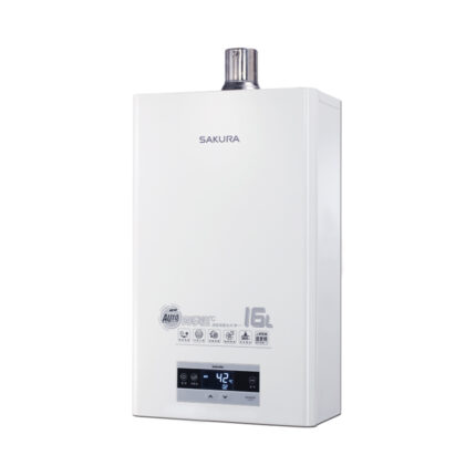 【含標準安裝】【SAKURA櫻花】16L 渦輪增壓 智能恆溫熱水器 DH1693F