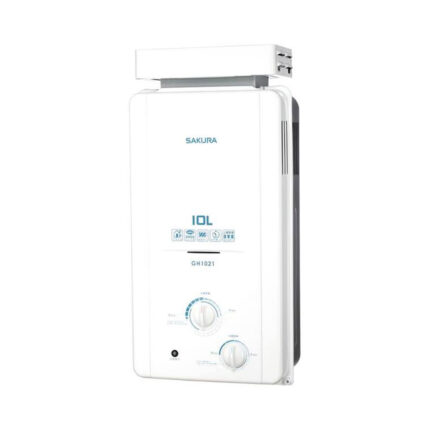 【含標準安裝】【SAKURA櫻花】10L 加強抗風型 屋外熱水器 GH1021