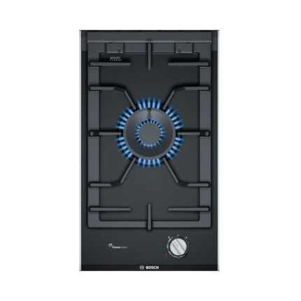 【含標準安裝】【BOSCH】8系列 30cm陶瓷玻璃單口瓦斯爐 深遂黑 PRA3A6D71T