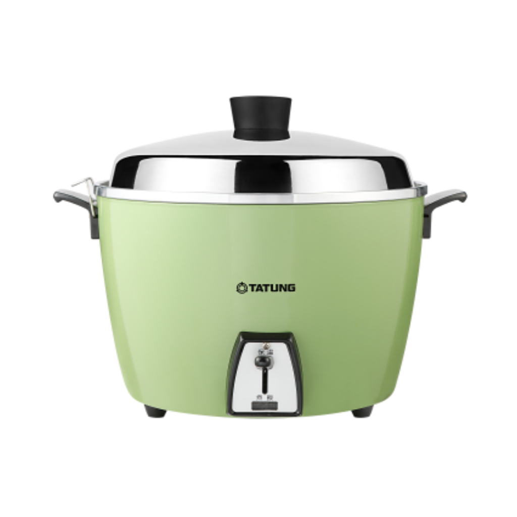 title-15032.jpg 【大同】10人份 不鏽鋼電鍋 翠綠 TAC-10L-DG:圖片 1