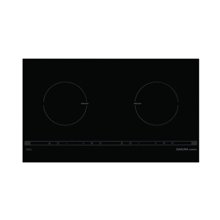 【SAKURA櫻花】雙口IH感應爐 黑 EG2200AG(B)