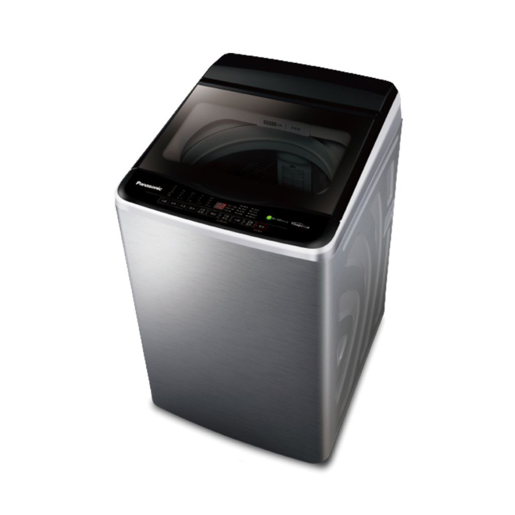【結帳再x折】【含標準安裝】【Panasonic 國際】11kg 洗脫變頻 直立式洗衣機 不銹鋼(S) NA-V110LBS