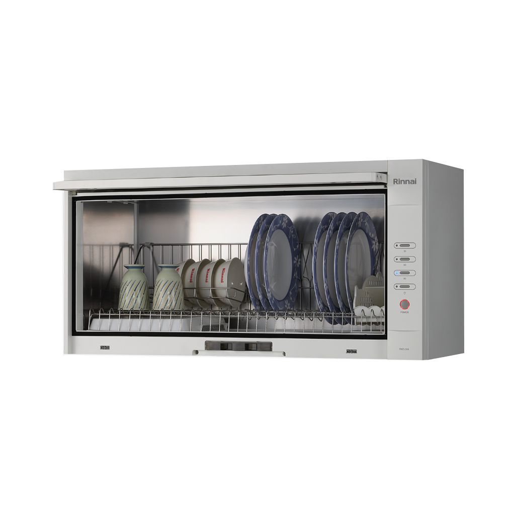 title-44.png 【結帳再x折】【含標準安裝】【林內】60cm 懸掛式熱風烘碗機 RKD-360L(W):圖片 1