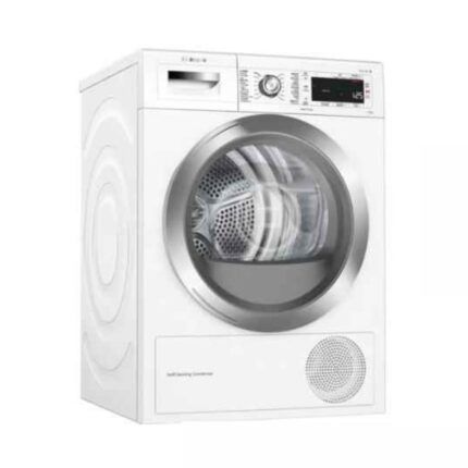 【結帳再x折】【含標準安裝】【BOSCH】8系列 熱泵式乾衣機 9kg WTW87MH0TC